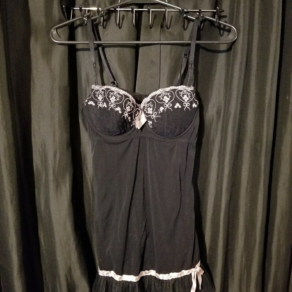 Black Sheer Nightie